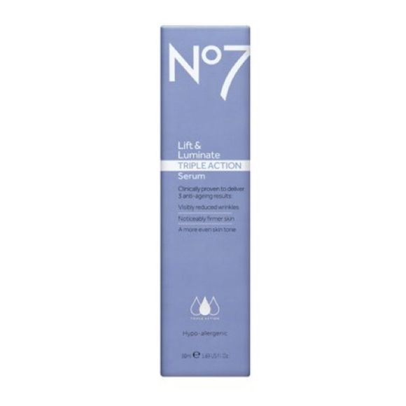 No7 Lift & Luminate Triple Action Serum 1.69 fl oz - Picture 1 of 6